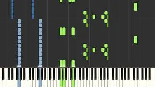 Requiem for a Dream - Lux Aeterna [Piano Tutorial Synthesia] (Patrik Pietschmann)