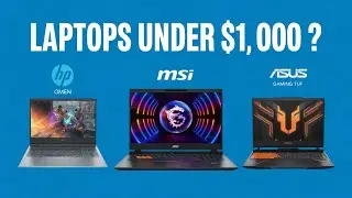 [Топ-5] Лучшие игровые ноутбуки до 1000 долларов в 2026 году