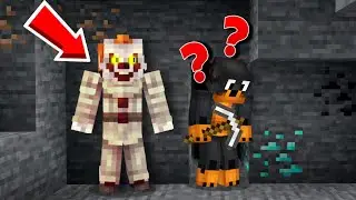 PENNYWISE PRANK na ABRA w Minecraft! *przesada*