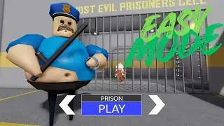 Roblox Barry&rsquo;s Prison Run Obby (EASY MODE)- Walkthrough NO DEATH