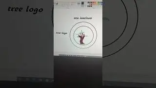 सुंदर 🌳Tree Logo Design बनाना सीखें | Professional Logo Design Tutorial in Hindi 😍
