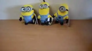 Обзор Minions Plush Buddies - Stuart, Kevin, Bob by Thinkway Toys