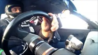 INCAR VIDEO FROM REVTUNE RACING 180SX DRIFT CAR AT DRIFT MATSURI 2013