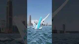 Boeing 737 Plunges into the Sea in Jaw-Dropping Pilot Error!