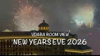 Las Vegas New Years Eve Fireworks From Our Room At Vdara 2025