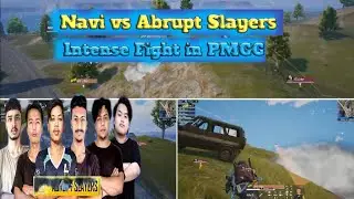Navi vs Abrupt Slayers Intense Fight in PMGC Seasons 0 2020