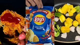 Lays Chat | Cheese Pops | Masala Paneer | Top 3 Vegetables Recipes | Desi Indian ASMR | Indian ASMR 