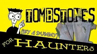 How to make Halloween Tombstones!