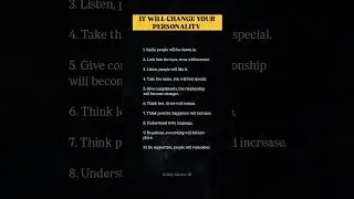 IT Will Change Your Personality ✨ #shortvideo #fyp #psychology #motivation #quotes #trendingshorts