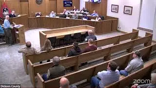 Dickson County Commission Meeting 12-1-2025
