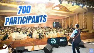 700 Participants Mega Deloitte Director's Amrut Drum Circle | Team Building Corporate Drum Circle