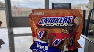 Butterscotch Scoop Snickers Bar Review!! Must or Bust