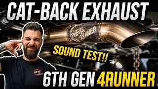 Best Exhaust Mod for the 2025 4Runner? AFE Power Install & First Impressions