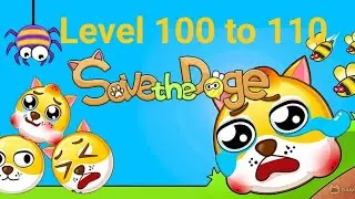 save the dog 🐶 level 100 to 110 #saragameplay #viral #gaming #dog | save the animals