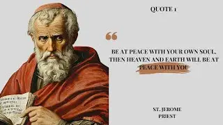 St. Jerome's Wisdom on Life & Friendship: Top Quotes You Need to Hear
