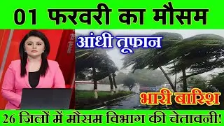 31 जनवरी का मौसम| today weather update, heat wave, #Mausam_ki_jankari #Lucknow_weather #आज_का_मौसम