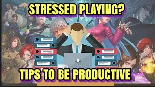 KOF All Star: STRESSED PLAYING THE GAME? TIPS ON HOW TO BE EFFICIENT