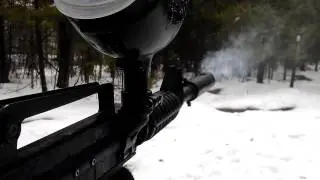 Smoky paintball gun tippmann bravo one apex2 barrel ( full HD )