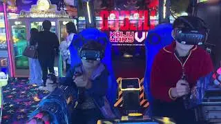 Roan & Maya fight the Virtual Godzilla 