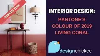 Interior Design Tips: Pantone's Living Coral - Color of the Year 2019