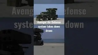 Avenger Air Defense system takes down drone #military #aviation #weaponstraining