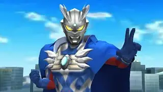 Ultraman Fusion Fight! - Ultraman Zero (mantle) & Kaiser Belial vs Eleking
