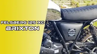 Brixton Felsberg XC 125 ★ Обзор и тест-драйв ★ АНГЛИЙСКИЙ
