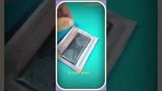 Charge 4 volt battery by solar panel 😇😇how to charge battery by solar panel #4volt_solar_panel