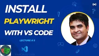 how to install playwright in visual studio code