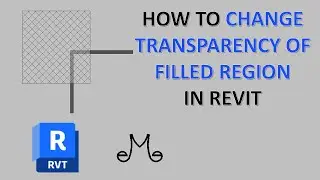 Revit Tutorial - How to change transparency of filled region