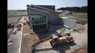 August 2025 Sullivan County Airport Terminal Construction