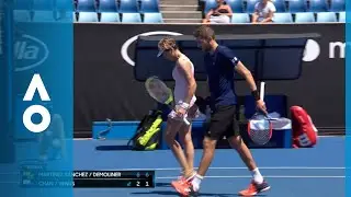 Mart&iacute;nez S&aacute;nchez/Demoliner v Chan/Venus match highlights (QF) | Australian Open 2018