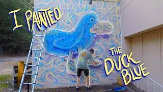 Blue Duck Mural - Billy Madison Tribute