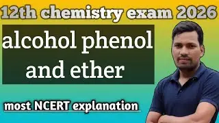 #class 12th chemistry, most important questions 2026#class 12th chemistry alcohol phenol and ether
