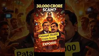 30,000 Cr Patanjali Scam?😲|| Uttarakhand Land Scam #MMA196 #patanjali #scam #motivation #inspiration