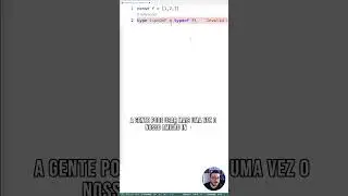 Essa feature do #TypeScript não é muito comum!