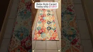 Perfect Boho Rug for Your Space! #fok #foryoupage #bohodecor #geometric