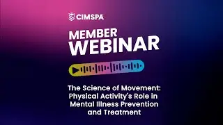 Member Webinar - Dr Brendon Stubbs looks at the correlation between physical activity & depression