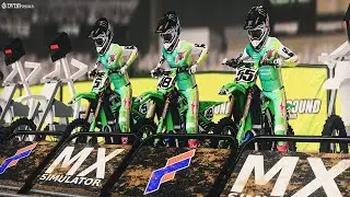 Главный этап чемпионата San Diego Supercross rF EU 450 PRO 2026 года - симулятор мотокросса