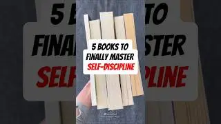 5 Books to Finally Master Self-Discipline #shorts #books #selfdiscipline #bookreview