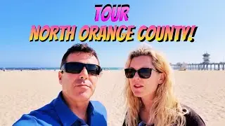 TOUR Popular North Orange County California Cities: Fullerton, Anaheim Hills, Brea AND More!