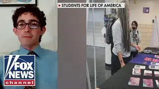College student details professor's attack on anti-abortion display