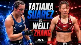 Weili Zhang vs Tatiana Su&aacute;rez | FULL FIGHT #ufc #mma #espn