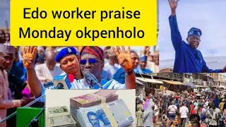 Breaking News Edo state Governor Monday okpenhbolo paid 13 month salary to Edo state civil servant