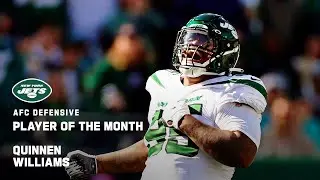 Best Plays of October From AFC Defensive Player of the Month Quinnen Williams! | The New York Jets