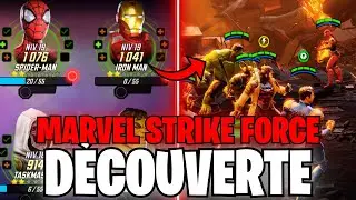 MARVEL STRIKE FORCE | D&Eacute;COUVERTE MA PROGRESSION JOUR 1 ET MES ASTUCES POUR BIEN D&Eacute;BUTER! GAMEPLAY FR