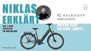 Kalkhoff Image 3.B Exite E-Bike - Bosch Performance Motor - Nabenschaltung - Tiefeinsteiger - Damen