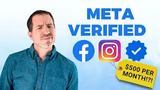 Meta Verified Instagram & Facebook (Meta Verified For Business Update!)
