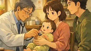 Baby&rsquo;s First Doctor Visit | A Ghibli-Inspired Family Story