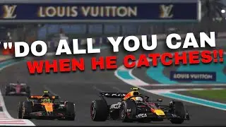 EVERY Tsunoda Team Radio While BLOCKING Lando Norris! | 2025 Abu Dhabi GP
